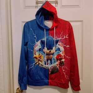 Kids Sonic hoodie sweatshirt